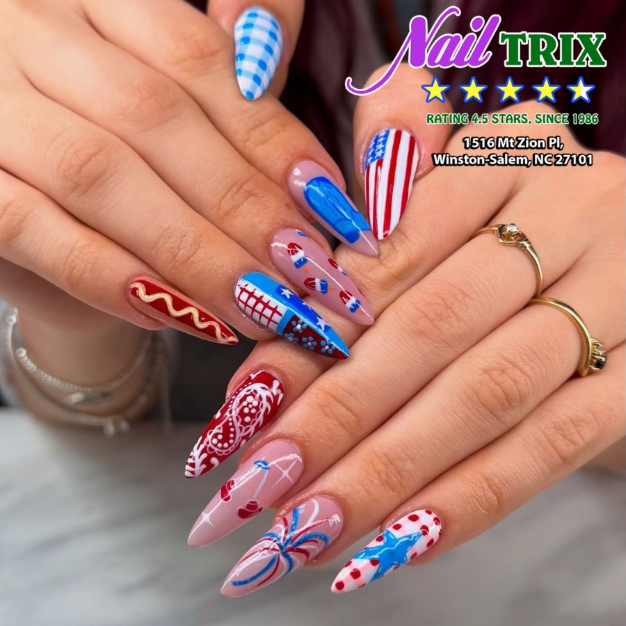 Nail Trix in Winston-Salem, NC 27101 | Top Nail Salon in East Winston | Downtown Winston-Salem